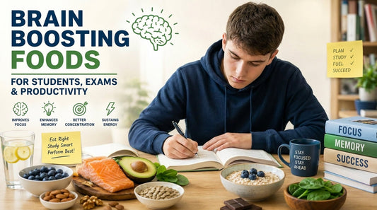 Brain Boosting Foods for Students, Exams and Productivity