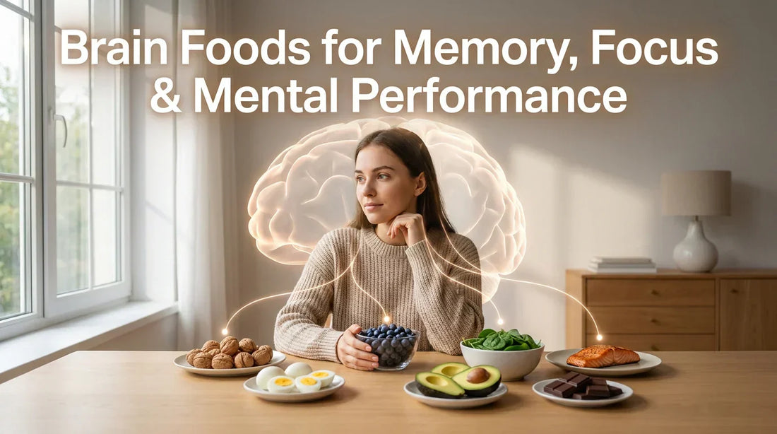 Brain Foods: Memory, Focus and Mental Performance
